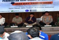 Suasana guyub penuh kebersamaan antara Pemerintah Kabupaten Pekalongan dan elemen serikat buruh dalam peringatan May Day 2026 yang diisi dengan doa bersama serta layanan sosial gratis