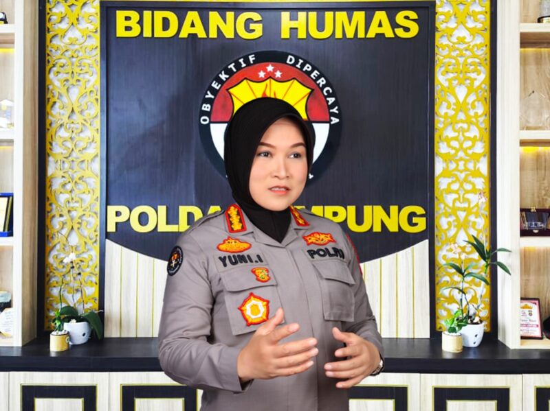 Kabid Humas Polda Lampung Kombes Pol Yuni Iswandari Yuyun (Dok. Humas Polda Lampung)