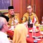 Potret Bupati Bogor Rudy Susmanto memberikan arahan penataan ruang terbuka hijau di Pendopo