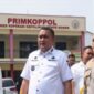 Bupati Bogor Rudy Susmanto bersama Kapolres Bogor dalam konferensi pers ungkap kasus narkoba di Cibinong