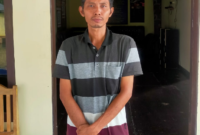 Nopianto ditemukan dalam kondisi selamat, setelah terjatuh dari kapal penyebrangan rute Bakauheni - Merak.