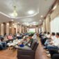 PT ASDP Indonesia Ferry (Persero) Cabang Bakauheni saat rapat koordinasi persiapan sterilisasi bersama regulator, aparat keamanan, operator kapal dan seluruh stakeholder