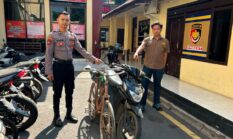 Polres Pasuruan Kota Amankan Tersangka Pencuri Motor di Pohjentrek