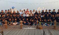 Kasat Narkoba Polres Pelabuhan Tanjung Perak Resmi Tutup Kontingen Karate Cup Piala Polda Jatim di Pantai Rindu Bangkalan