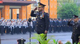 Wakapolda Lampung Brigjen Pol Sumarto pimpin upacara peringatan HUT ke-81 Kemerdekaan RI