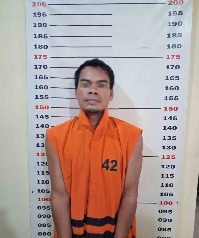 Tersangka curanmor berinisial H (37) diringkus TRC Polres Lampung Selatan