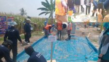 Tahapan pengerjaan fisik kegiatan PISEW 2026 di wilayah Kecamatan Ketapang, Kabupaten Lampung Selatan sebagai percontohan se-Provinsi Lampung.