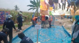 Tahapan pengerjaan fisik kegiatan PISEW 2026 di wilayah Kecamatan Ketapang, Kabupaten Lampung Selatan sebagai percontohan se-Provinsi Lampung.